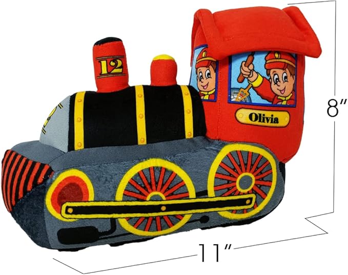 Soft and Cuddly Train Pillow Toy, Cute Nursery Décor