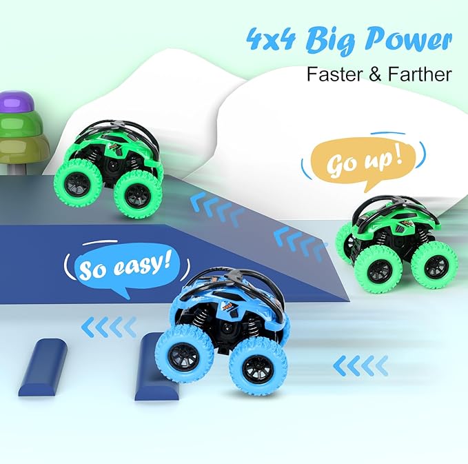 Monster Trucks Friction Vehicles Toy