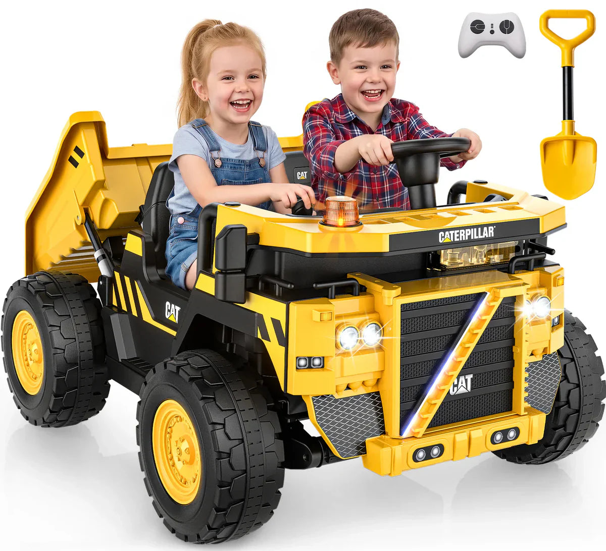 24V Dump Truck Ride-On with EVA tires