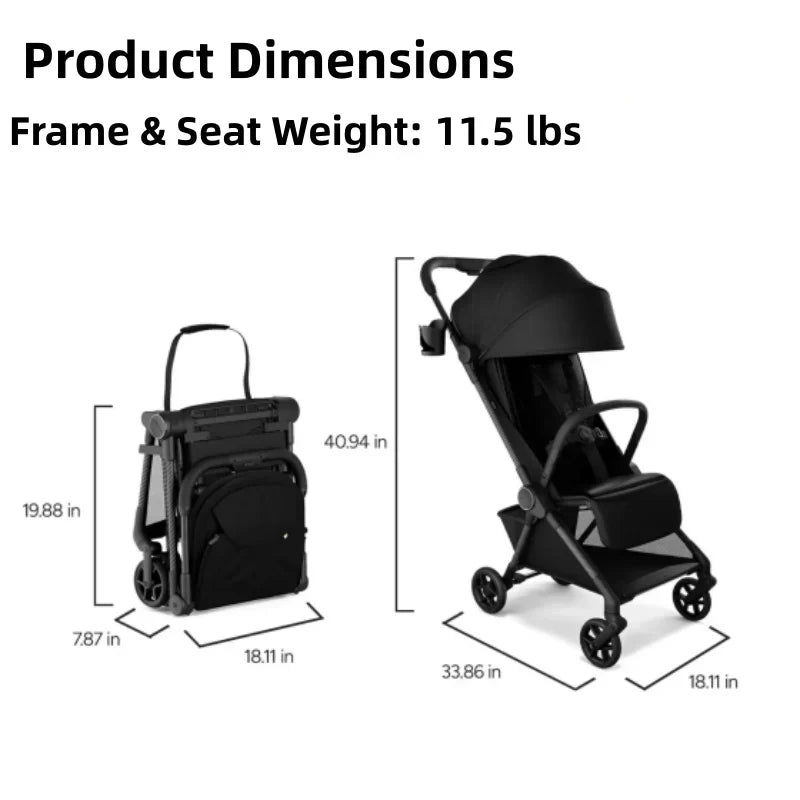 11.5 lbs Lightweight Travel Stroller