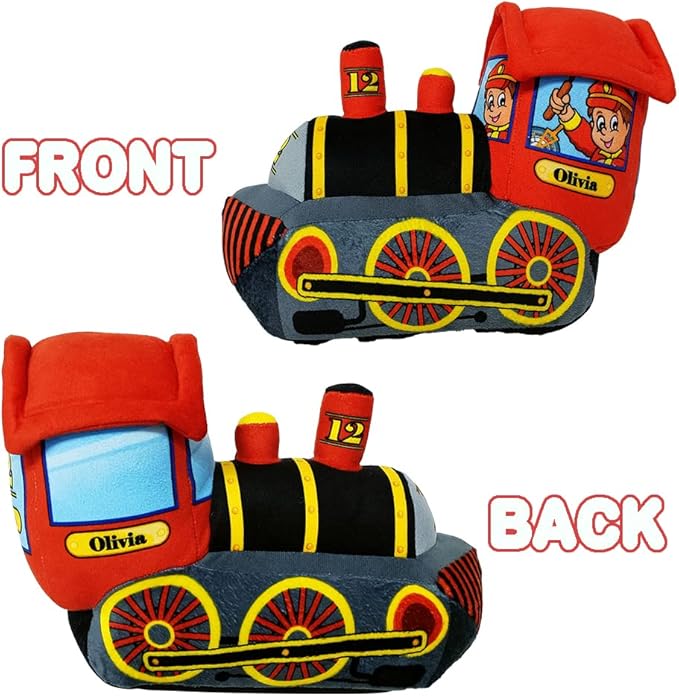 Soft and Cuddly Train Pillow Toy, Cute Nursery Décor