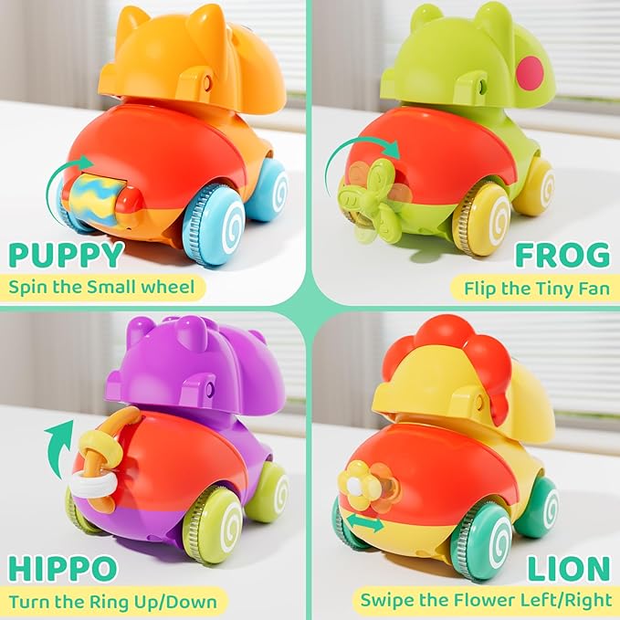 Vehicle Toy Set for Toddler Toys