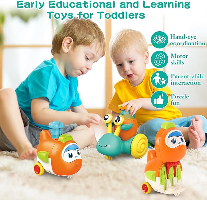 Press to Go Car Baby Toys