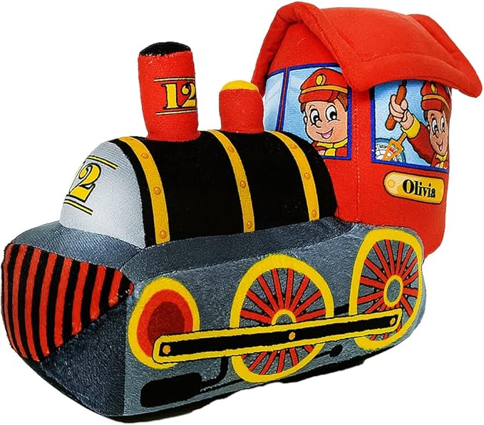 Soft and Cuddly Train Pillow Toy, Cute Nursery Décor