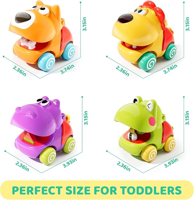 Vehicle Toy Set for Toddler Toys