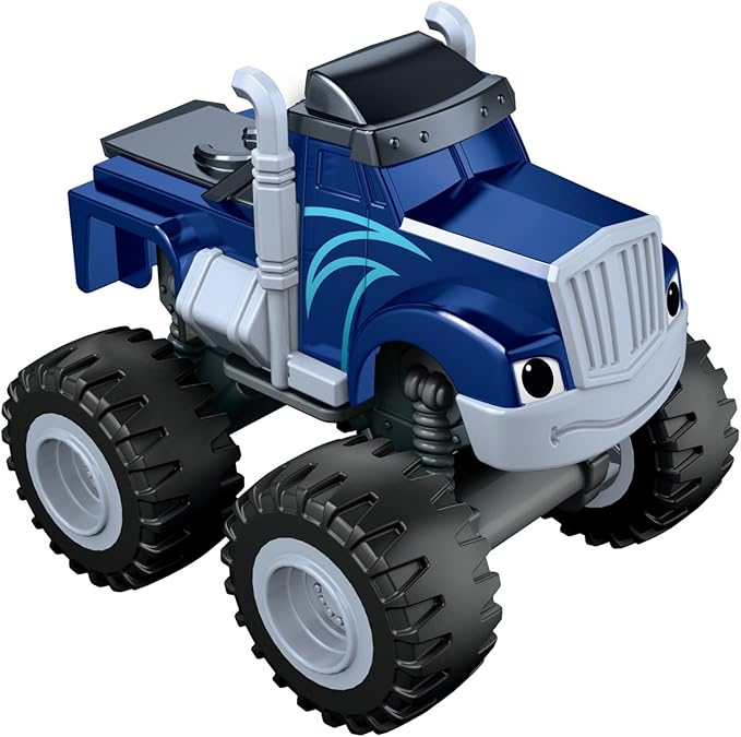 Die-cast truck is perfect for recreating