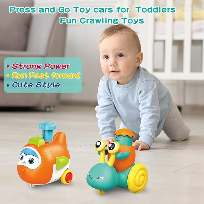Press to Go Car Baby Toys