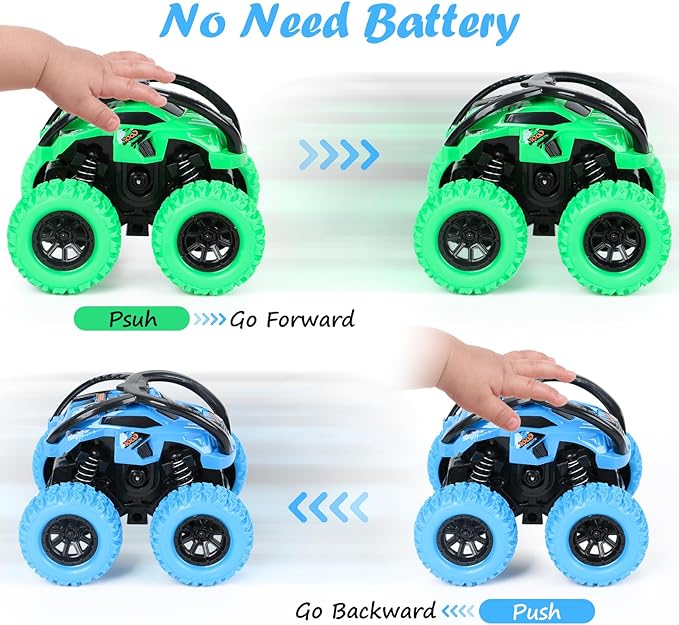 Monster Trucks Friction Vehicles Toy