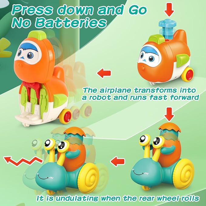 Press to Go Car Baby Toys