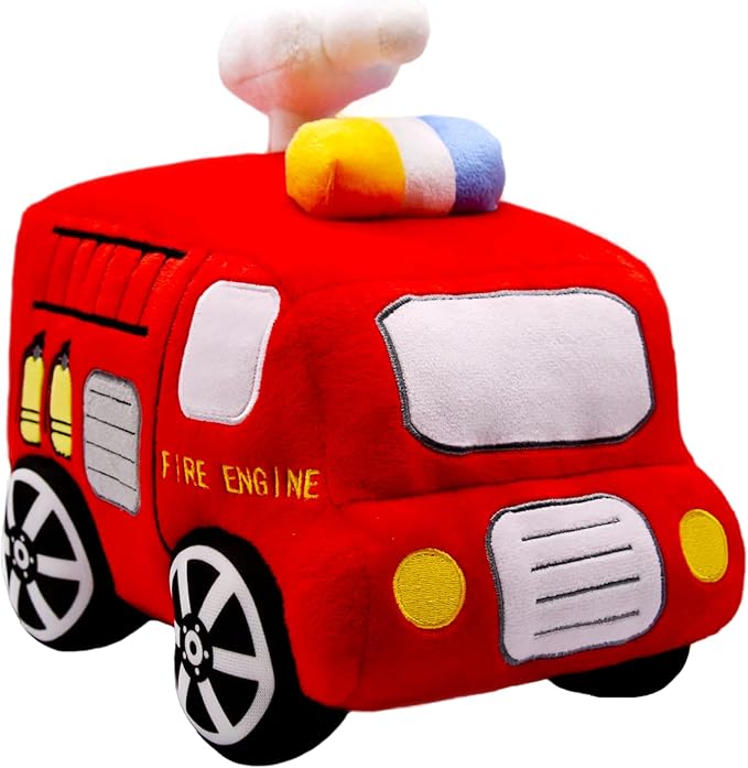 Engine Stuffed Special Vehicle Plush Fire Truck