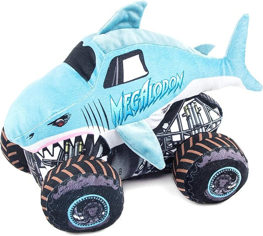 Stuffed Megalodon Pillow Buddy - Super Soft Polyester