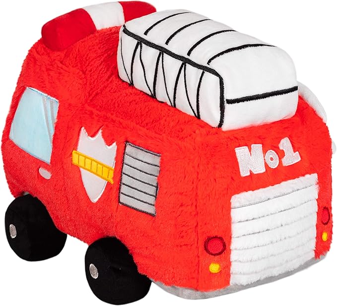 Fire Truck Soft Toy Collectible Stuffed Animal
