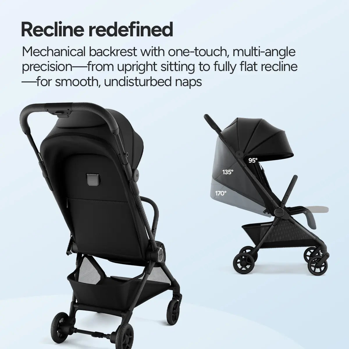 11.5 lbs Lightweight Travel Stroller